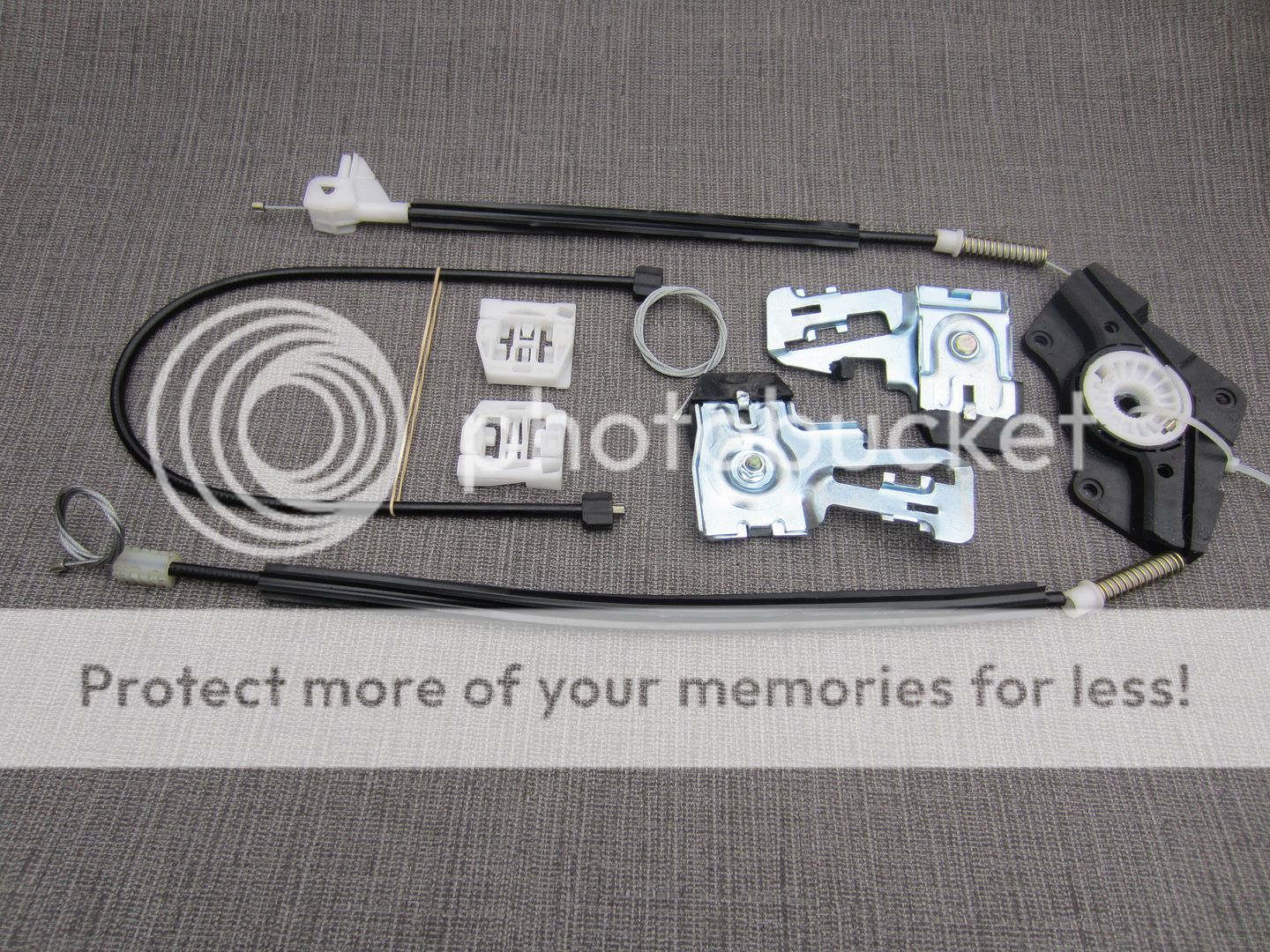 SKODA OCTAVIA ESTATE WINDOW REGULATOR REPAIR KIT FRONT RIGHT (UK DRIVER